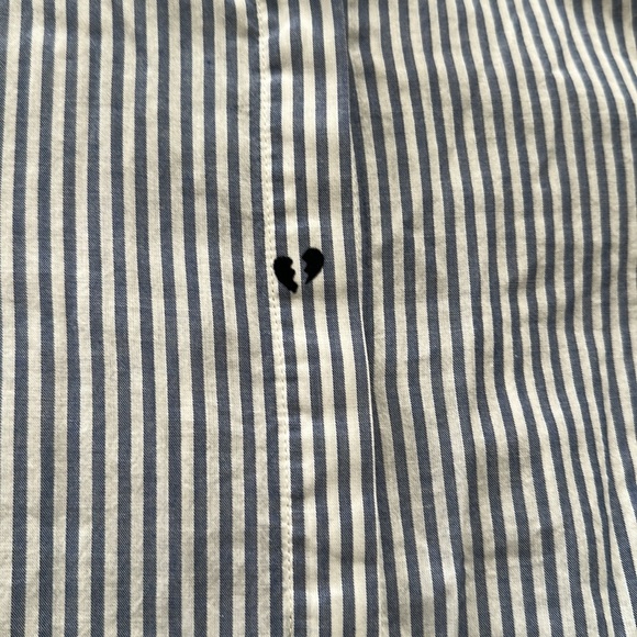 RAILS taylor broken hearts flocked shirt in broken hearts - Picture 5 of 9